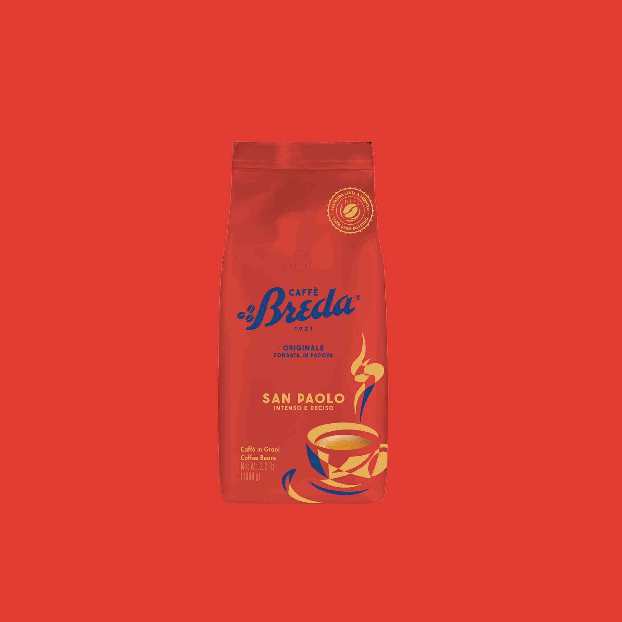 BREDA SAN PAOLO ESPRESSO BEANS- 1 KG/2.2 LB